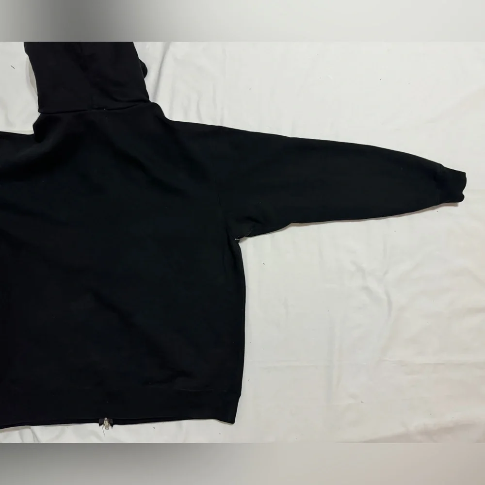 VTG A Bathing Ape BAPE Digital Print Y2K Stars Nigo Parka Zip Hoodie RARE BLACK - Picture 15 of 16